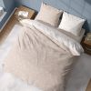 Parure de lit housse de couette avec taies d'oreiller 100% Coton Tencel 57 fils Plage