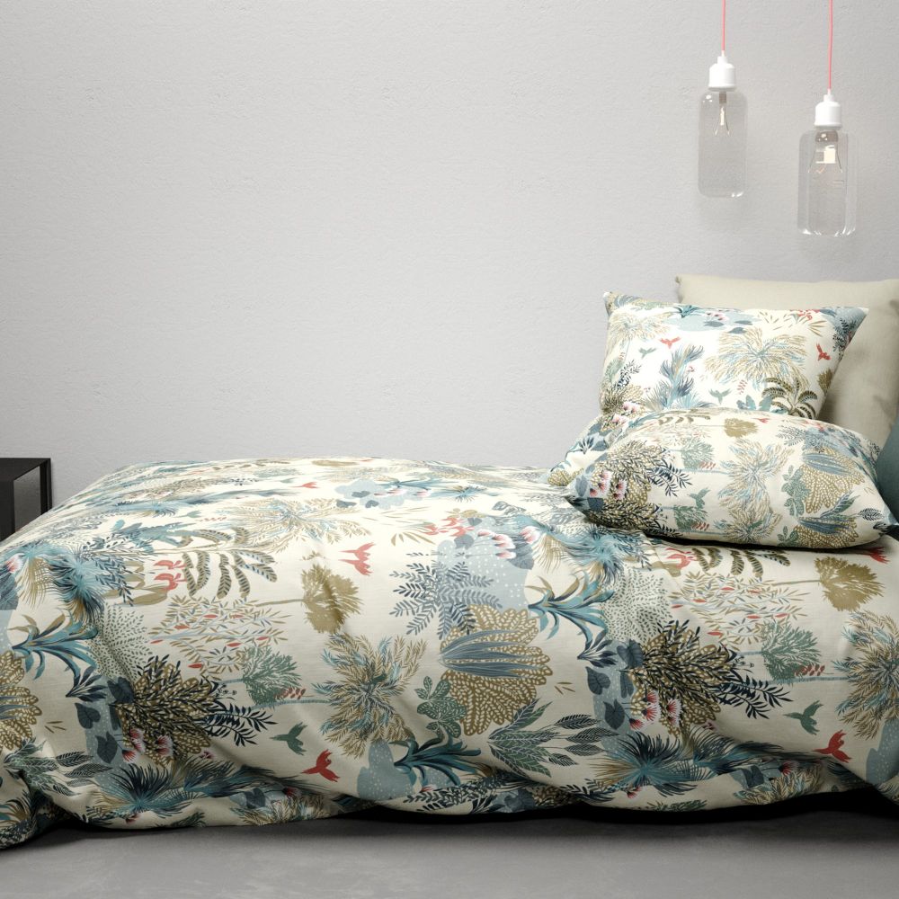 Drap-Housse en Percale de coton bio, Linge de Lit