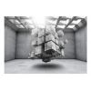 Papier peint intissé 3D et Perspective Concrete Prison