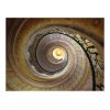 Papier peint intissé 3D et Perspective Decorative spiral stairs