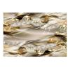 Papier peint intissé Abstractions Golden Nebula