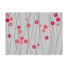 Papier peint intissé Abstractions Boutons roses