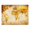 Papier peint intissé Carte du monde Old globe