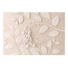 Papier peint intissé Fleurs Paper Flowers (Beige)