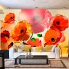 Papier peint intissé Fleurs Velvet Poppies