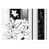 Papier peint intissé Fleurs Crying lilies in white