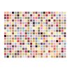 Papier peint intissé Fonds et Dessins Mosaïque de couleurs
