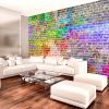 Papier peint intissé Fonds et Dessins Rainbow Wall