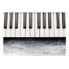 Papier peint intissé Hobby Inspired by Chopin - grey stone