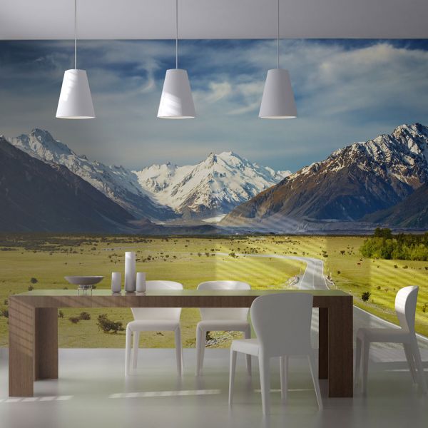 Papier peint intissé Paysages Southern Alps, New Zealand