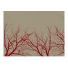 Papier peint intissé Paysages Red-hot branches