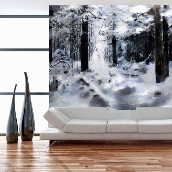 Papier peint intissé Paysages Winter forest