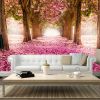 Papier peint intissé Paysages Pink grove