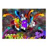 Papier peint intissé Street art Graffiti: Colourful attack