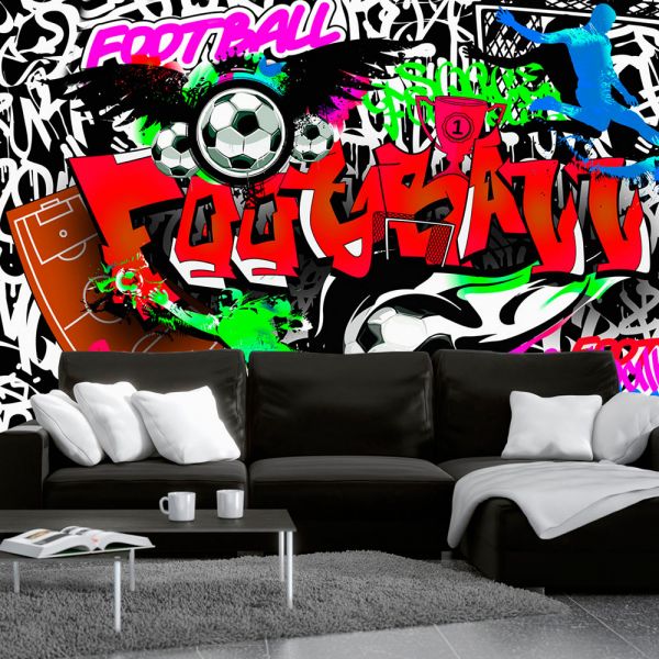 Papier peint intissé Street art Football Passion