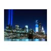Papier peint intissé Ville et Architecture Floodlights over NYC