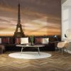 Papier peint intissé Ville et Architecture Tour Eiffel à l'aube