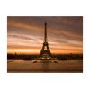 Papier peint intissé Ville et Architecture Tour Eiffel à l'aube