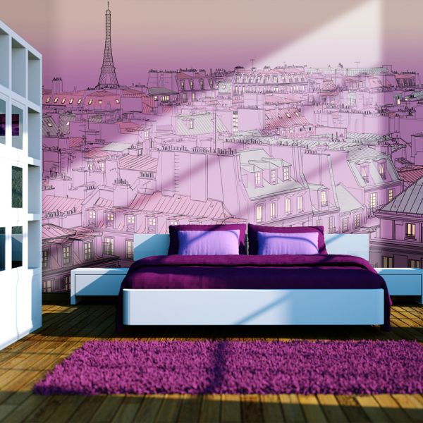 Papier peint intissé Ville et Architecture Vendredi soir à Paris