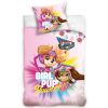 Parure de lit Pat Patrouille 100% coton Girl Pup Power 140x200 cm