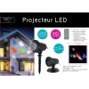 Projecteur extérieur LED avec télécommande Déco de Noel