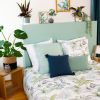 Housse de couette avec taies d'oreiller 100% Polyester 72 gsm Theos