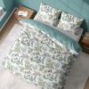 Housse de couette avec taies d'oreiller 100% Polyester 72 gsm Theos