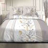 Housse de couette 220x240 + 2 taies d'oreiller 65x65 cm Coton Muse