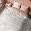 Housse de couette 220x240 + 2 taies d'oreiller 63x63 Coton Bio Mille