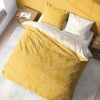 Housse de couette 240x260 + 2 taies d'oreiller 63x63 Coton Bio Palme