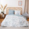 Housse de couette 240x260 + 2 taies d'oreiller 63x63 Polycoton Toile