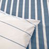 Housse de couette 240x260 + 2 taies d'oreiller 63x63 Coton Stripes