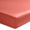 Drap housse 140x190 +30 cm Satin de Coton Sienne