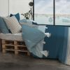 Housse de couette 240x260 cm + 2 taies d'oreiller 65x65 cm Coton Regate