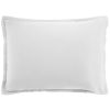 Taie d'oreiller 50x70 cm rectangle Satin de Coton Blanc