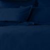 Housse de couette 220x240 Satin de Coton Cobalt