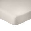 Drap housse 140x190 +25 cm Coton Beige