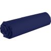 Drap housse 140x190 +25 cm Coton Bleu Marine