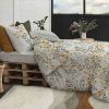 Housse de couette 240x260 cm + 2 taies d'oreiller 65x65 cm Coton Bio Eloa