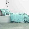 Housse de couette 220x240 cm + 2 taies d'oreiller 65x65 cm 100% Coton 47 fils Lito