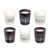 Coffret cadeau 6 bougies parfumées Belle semaine