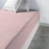 Drap housse 90x190 +35 cm 100% Coton 57 fils Blush