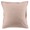 Housse de couette 220x240 cm + 2 taies d'oreiller 63x63 cm Coton 57 fils Blush