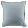 Housse de couette 140x200 cm + 1 taie d'oreiller 63x63 cm Coton 57 fils Bleu Polaire