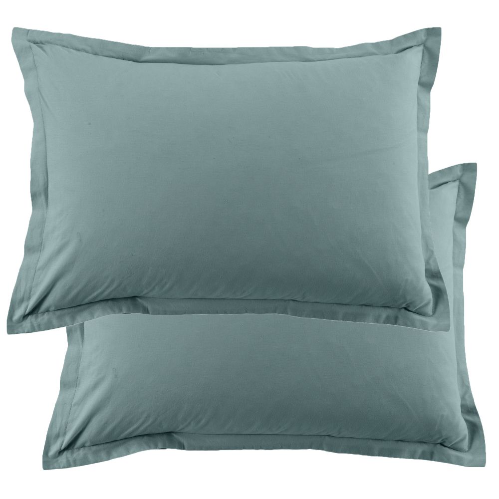 Taie d'oreiller,Taie Oreiller 50 x 70 cm Coton,Housse de Coussin