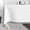 Nappe rectangulaire anti tache 140x250 cm Coton Croisea