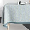 Nappe rectangulaire anti tache 140x250 cm Coton Patio Eau