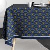 Nappe rectangulaire anti tache 140x200 cm Coton Uchiwa