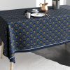 Nappe rectangulaire anti tache 140x200 cm Coton Uchiwa