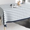 Nappe rectangulaire anti tache 140x300 cm Coton Verana